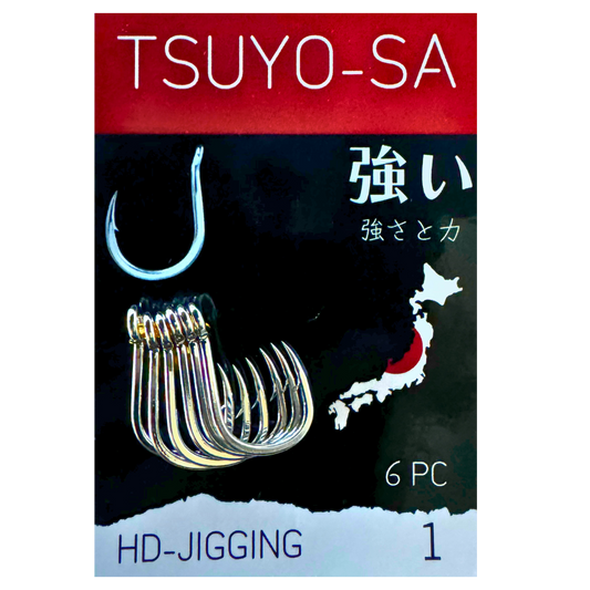 TSUYO-SA  HD Jigging Hooks