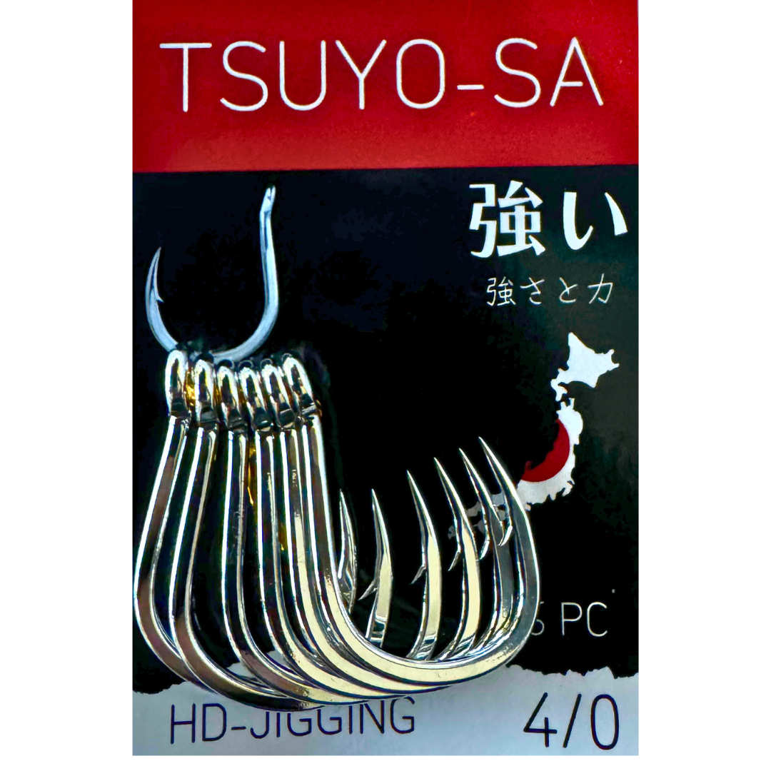 TSUYO-SA  HD Jigging Hooks