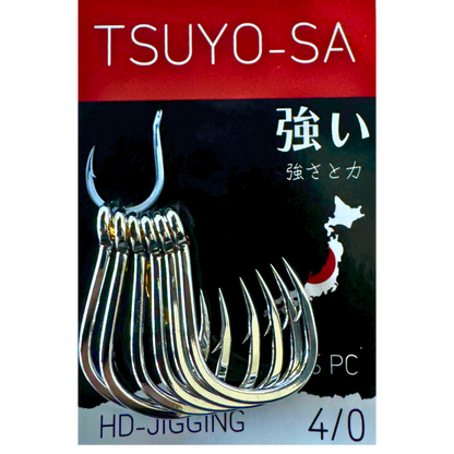 TSUYO-SA  HD Jigging Hooks